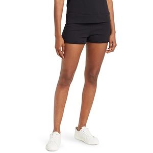 JAMES PERSE Drawstring Knit Shorts Black Size 2 (fits 4-6) New